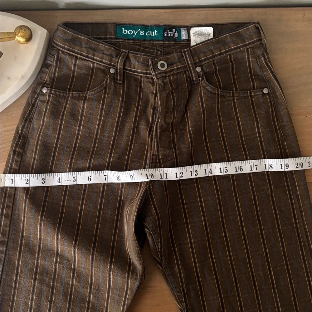 Vintage Levi’s SilverTab “Boy’s Cut” Plaid Jeans - Picture 9 of 9